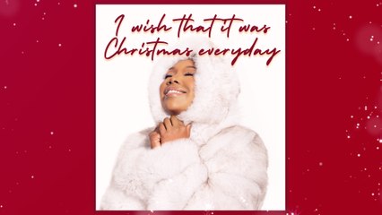 Brandy - Christmas Everyday (Lyric Video)