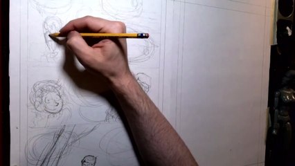 Art Timelapse: Pencil Art for Page 132