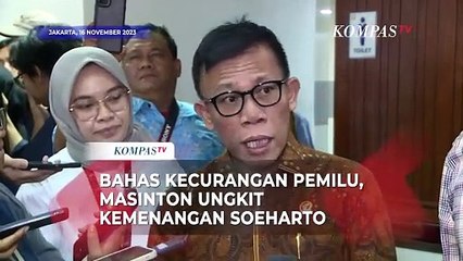Bahas Kecurangan Pemilu, Masinton Beri Contoh Kemenangan Soeharto di Akhir Orba