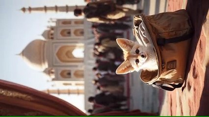 【Uttar Pradesh】Bag Fennec Lookbook-Taj Mahal in the morning