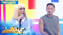 Vice Ganda jokingly gets irritated by the way Jhong looks at him | It's Showtime