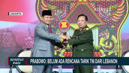Prabowo Belum Berencana Tarik TNI dari Misi Perdamaian Israel-Palestina