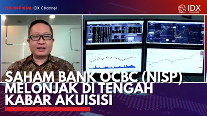 Saham Bank OCBC (NISP) Melonjak di Tengah Kabar Akuisisi