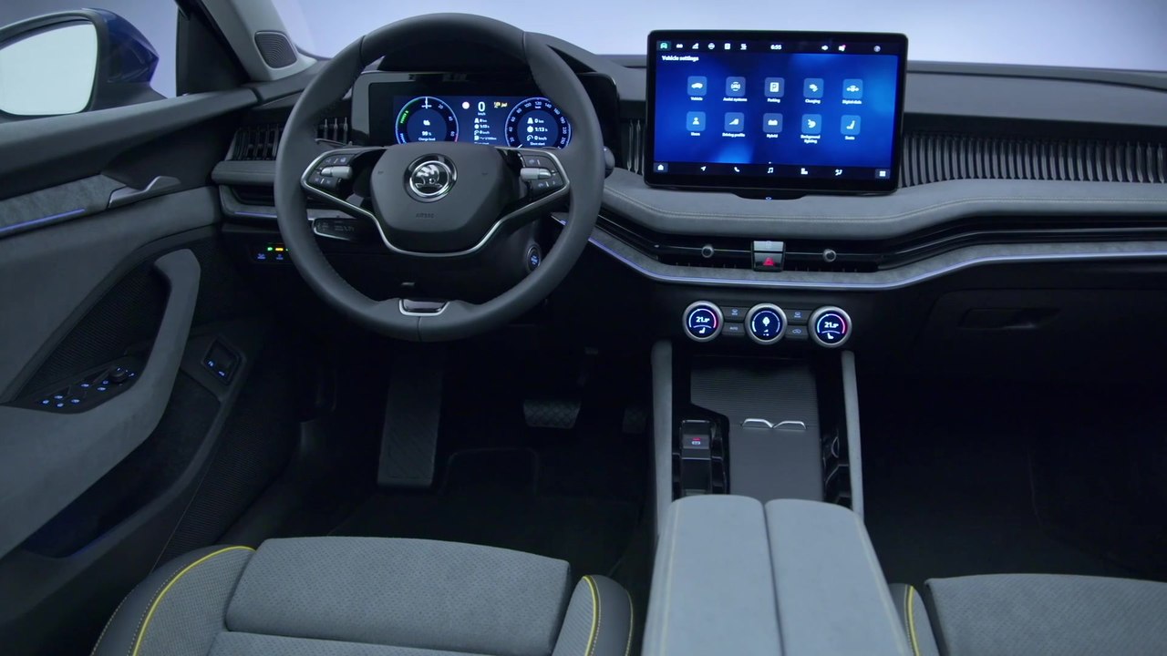 Der neue Skoda Superb - Neues und geräumigeres Interieurkonzept, organisiertes Design und intuitive Bedienung
