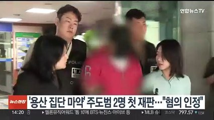 '용산 집단마약 모임' 주도범 2명 첫 재판…"혐의 인정"