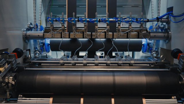 Battery Cell Pilot Production at the BMW Group Cell Manufacturing Competence Center in Parsdorf - Calendering & Slitting