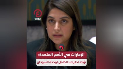 الإمارات في الأمم المتحدة: نؤكد احترامنا الكامل لوحدة السودان