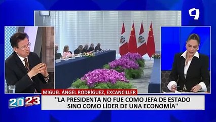 Miguel Ángel Rodríguez Mackay: "Estoy de acuerdo con la bicameralidad"