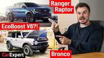 First look: 2022 Ranger Raptor   EcoBoost V6 coming for Ford Bronco & Ranger Raptor!