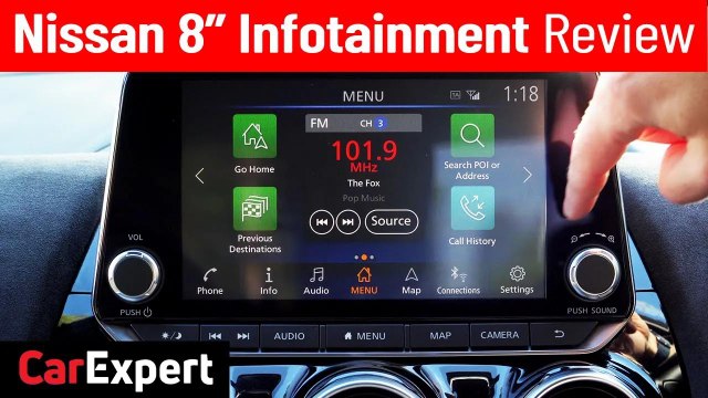 Nissan Connect 8.0-inch infotainment review