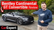 Bentley Continental GT Convertible W12 review: Rotating display explained!