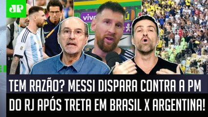 "EU NÃO VOU SER HIPÓCRITA! O que o Messi FALOU da BRIGA em Brasil x Argentina foi..."