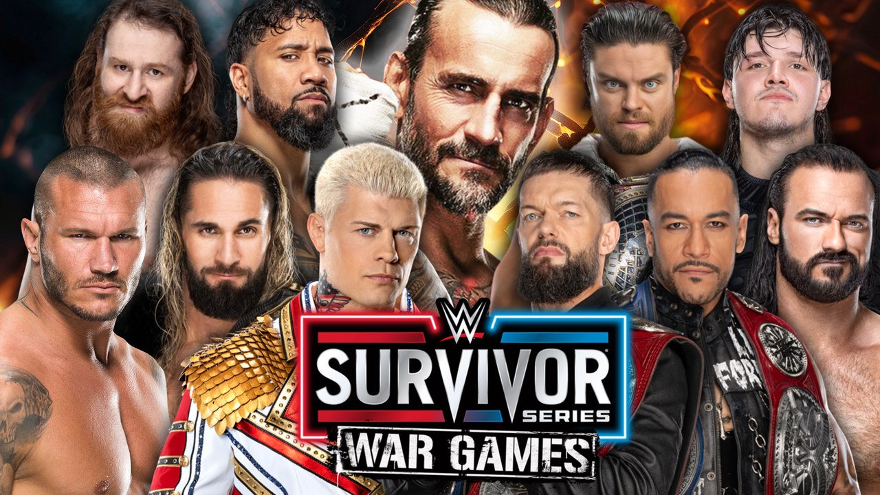 WWE SURVIVOR SERIES 2023 |Match Card | Predictions | WarGames | CM Punk ...