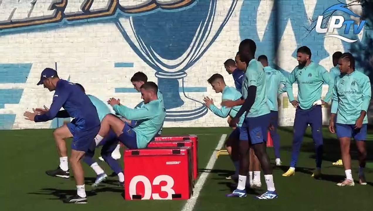 Revivez les meilleurs moments de l'entraînement !