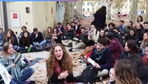 Flashmob per Giulia Cecchettin alla Scuola Superiore Sant'Anna di Pisa.