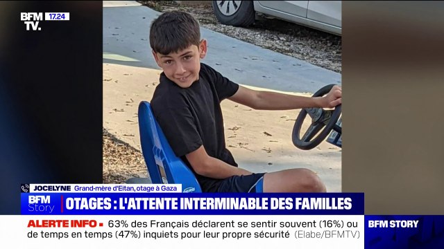 Je me raccroche à la joie de revoir mon petit Eitan : Jocelyne, grand-mère d'un otage à Gaza âgé de 12 ans, réagit à l'accord entre Israël et le Hamas pour la libération de 50 Israéliens et binationaux