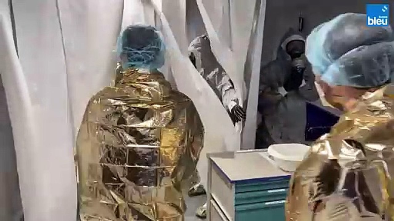 Unité de décontamination des HUS à Strasbourg