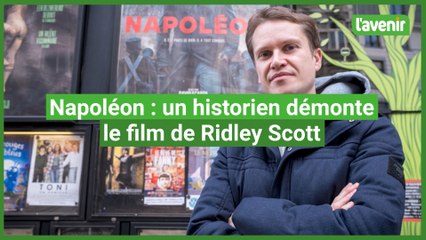 Napoléon : un historien liégeois démonte le film de Ridley Scott