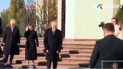 Moldova Cumhurbaşkanı Maia Sandu'nun köpeği, Avusturya Cumhurbaşkanı Alexander Van der Bellen'i ısırdı