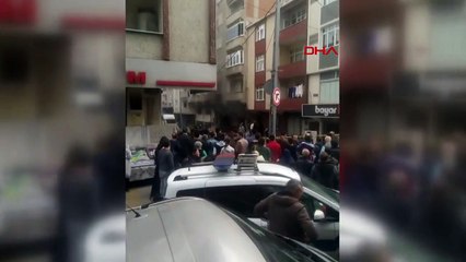 KÜÇÜKÇEKMECE'DE BİNADA PATLAMA - 1