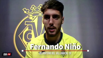Fer Niño: "Pese al gran nivel de delanteros del Villarreal, Emery me prometió minutos al llegar"
