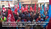 Video: lo sciopero generale a Pesaro, piazza gremita