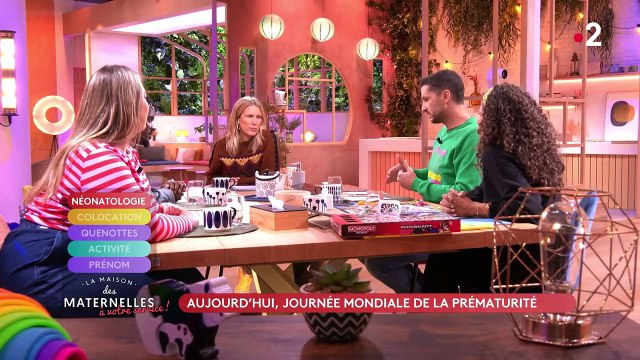 Black M invité dans l'émission La maison des maternelles , sur France 2.