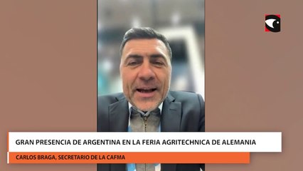 Gran presencia de Argentina en la feria Agritechnica de Alemania