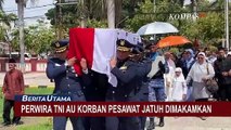 Prosesi Pemakaman 4 Jenazah Perwira TNI AU Korban Jatuhnya Pesawat Super Tucano di Lereng Bromo