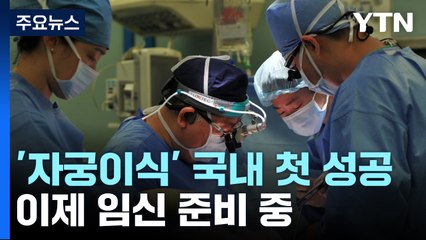 '자궁 이식' 국내 의료진 첫 성공...임신도 준비 / YTN