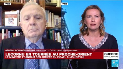 Le ministre français des Armées en Israël dans le cadre d'une tournée au Proche et Moyen-Orient