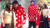 Pradeep Pandey Chintu और Amrapali Dubey फिल्म Dilwale के एक गाने की शूटिंग पर