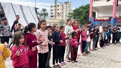 Vuslat Derneği Gazze'deki çocuklar için etkinlik düzenledi