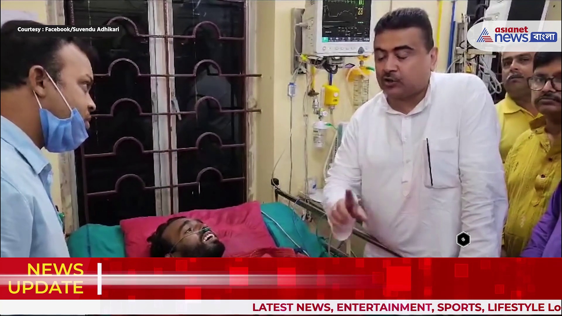 Suvendu Adhikari: তৃণমূল আশ্রিত দুষ্কৃতীদের হাতে আক্রান্ত চিকিৎসক, তাকে দেখতে গেলেন শুভেন্দু অধিকারী
