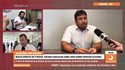 Após desistência de Zenildo, Helder diz não ter vaidade por candidatura e aponta “bagunça” na oposição