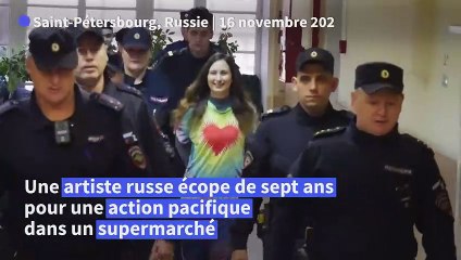 L'artiste russe Alexandra Skotchilenko condamnée à sept ans pour une action pacifiste