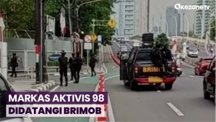 Kedatangan Brimob Bersenjata Lengkap di Markas Aktivis 98 Menuai Pertanyaan