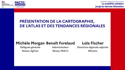 La mobilité solidaire jusqu'au dernier kilomètre : Atlas régional