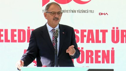 Bakan Özhaseki, Kayseri'de asfalt üretim tesisi açılışında konuştu Açıklaması
