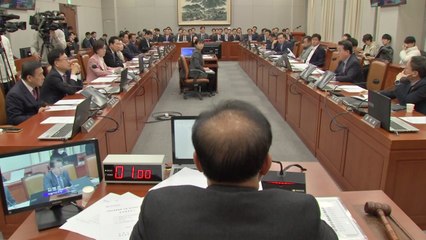 국회 운영위 예산안 의결...野, 尹 장모 유죄 사과 요구 / YTN