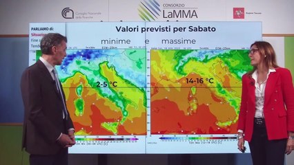 Lamma, le previsioni per i prossimi giorni