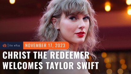 Rio’s Christ the Redeemer welcomes Taylor Swift to Brazil
