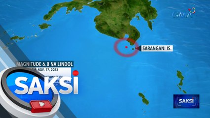 Mag-asawa, patay matapos madaganan ng kongkretong pader sa magnitude 6.8 na lindol | Saksi