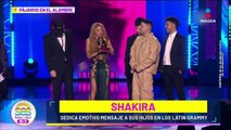 Shakira, Karol G y Christian Nodal fueron PREMIADOS en los Latin Grammys 2023