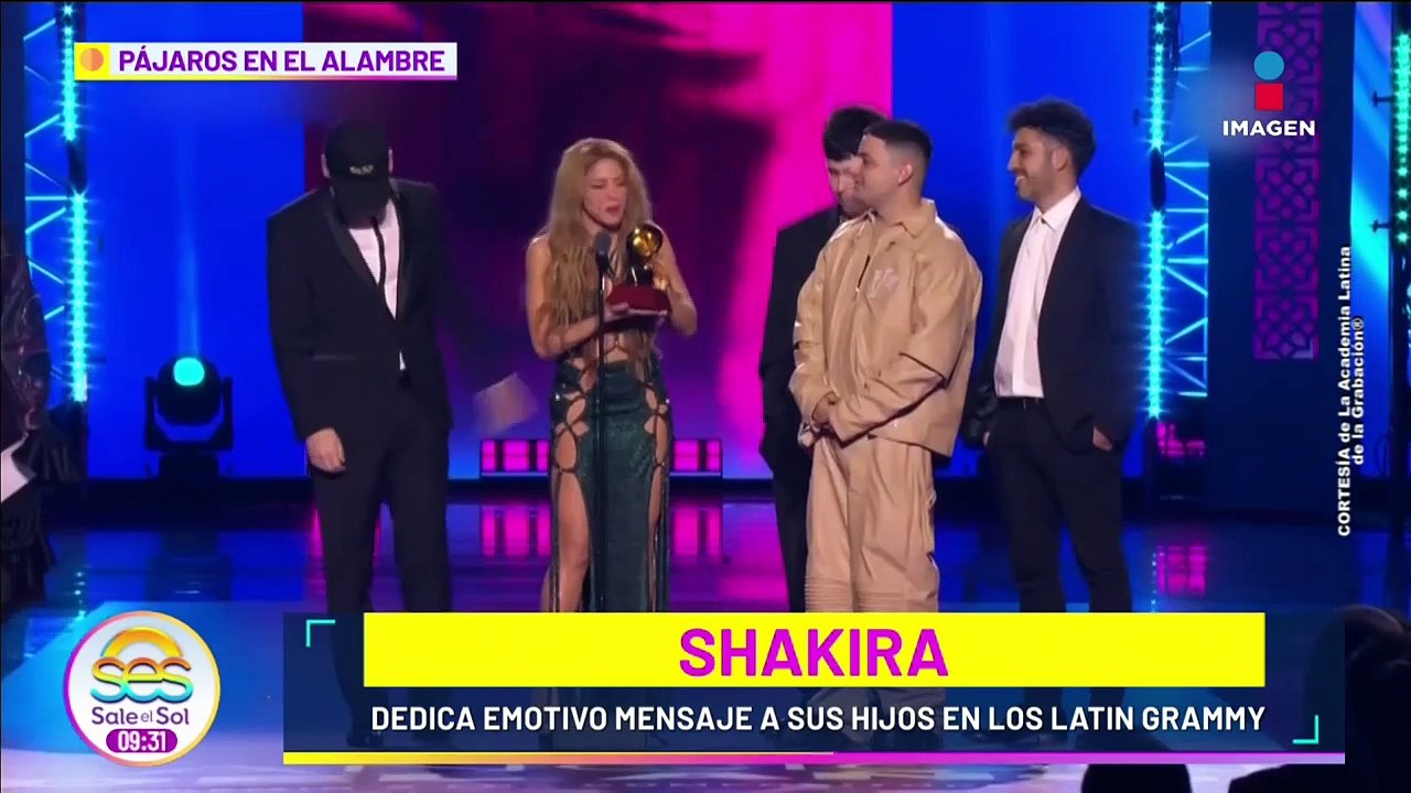 Shakira, Karol G y Christian Nodal fueron PREMIADOS en los Latin Grammys 2023