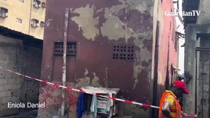 Tragedy as 80-year-old trader dies in Lagos building collapse