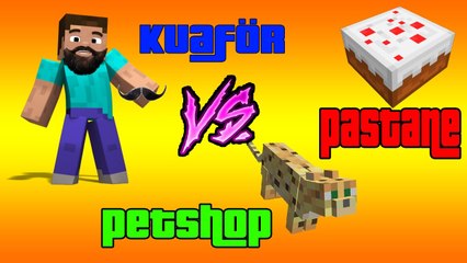 Pastane,Kuaför ve Petshop Kapışması !!! - Minecraft Modern Evler
