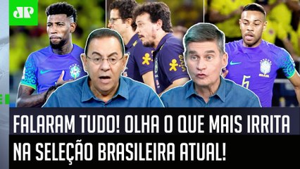 "É IMPRESSIONANTE! ELES SÃO RUINS DEMAIS!" OLHA o que foi MUITO CRITICADO na Seleção Brasileira!