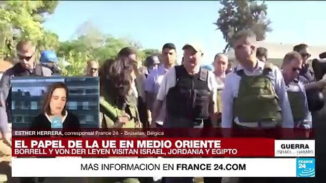 Informe desde Bruselas: líderes de la UE visitan Medio Oriente en medio de conflicto Israel-Hamás