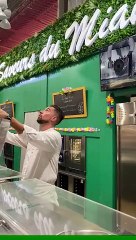 Sébastien Rath en démonstration au Miam (Alès)